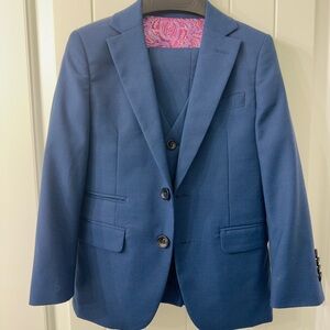 Isaac Mizrahi Boys Navy 3pc Suit